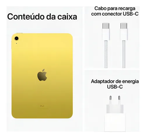 Apple iPad 10.9 (décima generación, Wi-Fi, 64 GB) - Amarillo