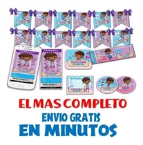 Comprar Kit Imprimible Candy Bar Doctora Juguetes Completo Modelo 1