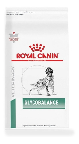 Alimento Royal Canin Veterinary Diet Canine Glycobalance para perro adulto todos los tamaños sabor mix en bolsa de 17.6lb