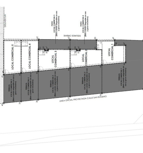 Local Comercial Nuevo: 51/131 M2, Terraza, Patio. Metro.