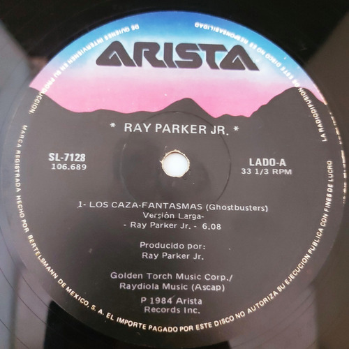 Ray Parker Jr - Ghostbusters Extended Version Lp (Usado)