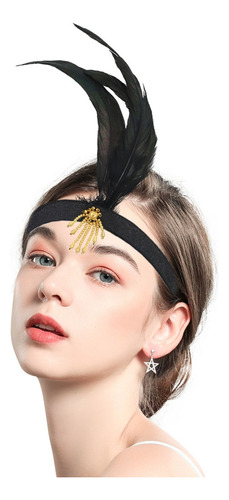Diadema Con Plumas Para Mujer, Carnavales, Carnavales, Mardi
