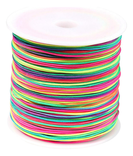 Corda De Nylon 0,8 Mm Flexível 90 M Nó Chinês Trançado