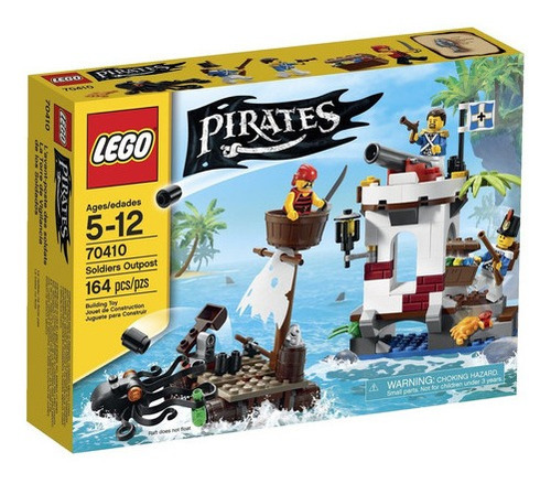 Lego Pirates 70410 Puesto De Soldados Kit De Construcción