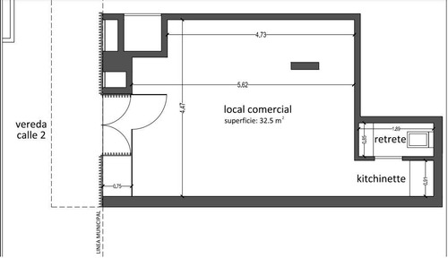Imagen 9 de 10 de Alquiler De Local Comercial A Estrenar, En Calle 2 E/ 57 Y 5