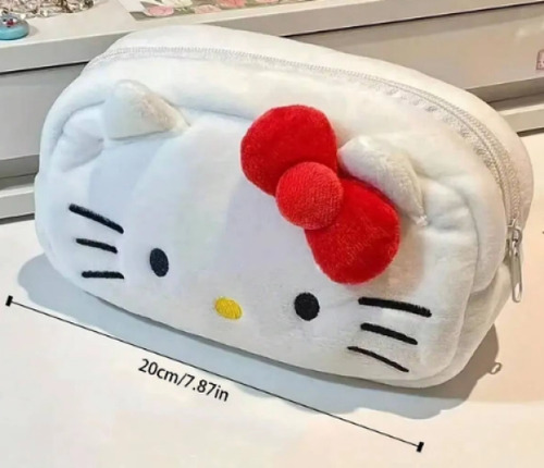 Cartuchera Multiuso De Felpa - Hello Kitty Design