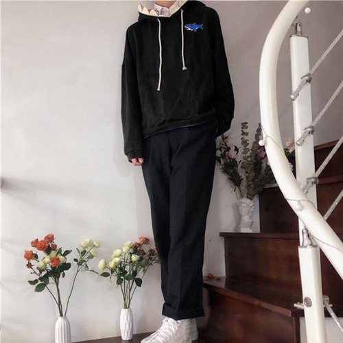 Sudadera Con Capucha De Tiburón Para Ropa Casual Diaria