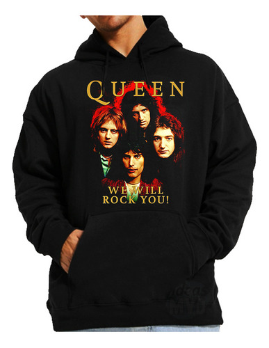 Canguro Queen We Will Rock You 002 (negro) Ideas Mvd