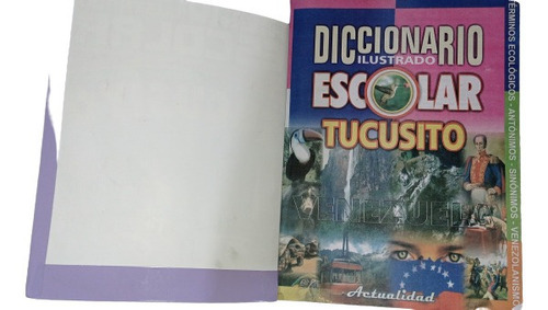 Diccionario Escolar Ilustrado Tucusito Editorial Actualidad 