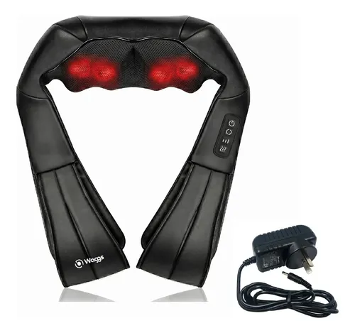 Masajeador Cervical Espalda Hombros Pie Calor Lumbar Waggs