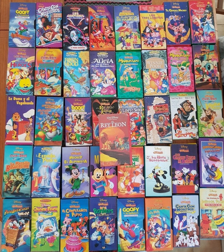 Coleccion 41 Vhs Todo Disney Videofantasia