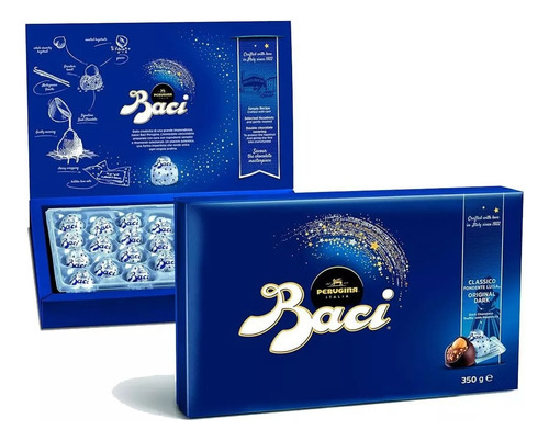 Baci Bombones Italianos Chocolate Original 3un X 350g