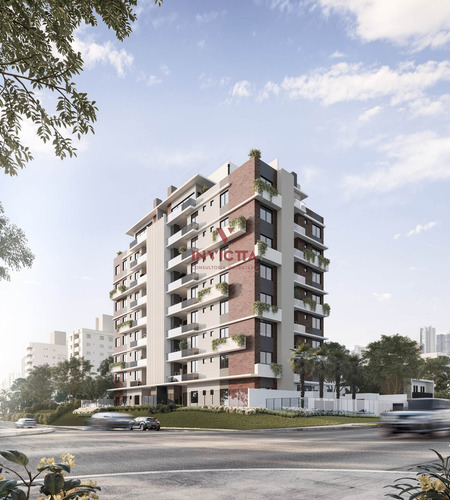 Imagem 2 de 10 de Apartamento Com 3 Dormitórios À Venda Por R$ 922.694,00 No Bairro Bigorrilho - Curitiba / Pr - Aa 1424