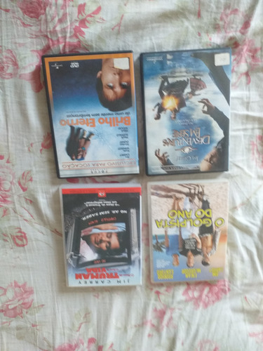 4 Dvds Jim Carrey: Desventuras Em Série + Show De Truman + B (Usado)