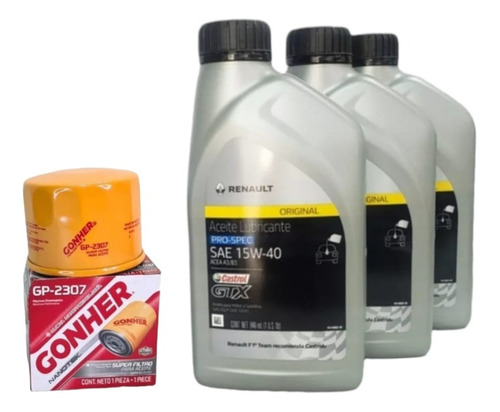 Kit Cambio De Aceite Renault Kwid 1.0 2019 2020 2021  Origin