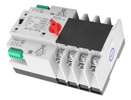 Transferencia Automática De Potencia Montada En Riel Din, 4p