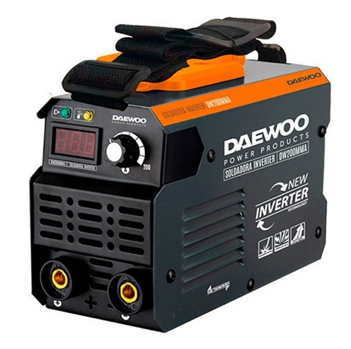 Soldadora Inverter Daewoo Dw200mma 200amp Display Accesorios