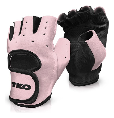 Guantes De Entrenamiento De Tko Con Grips Acolchados Sin De