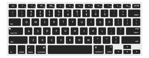 Protector Teclado Ingles Compatible Con Macbook Air A1466