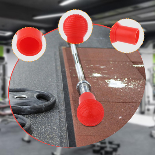 Accesorio Para Barra De Barra Barbell Landmine Ball Rojo