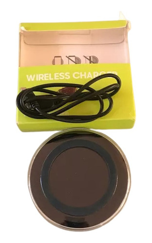 Cargador Pad Inalámbrico Wireless Charger A1 Qi Compatible