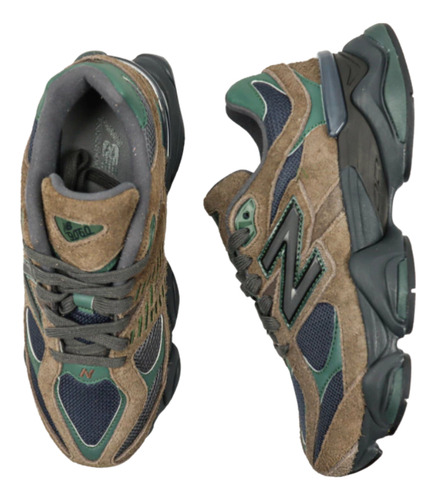 Tenis Unisex New Balance 9060 Brown-green