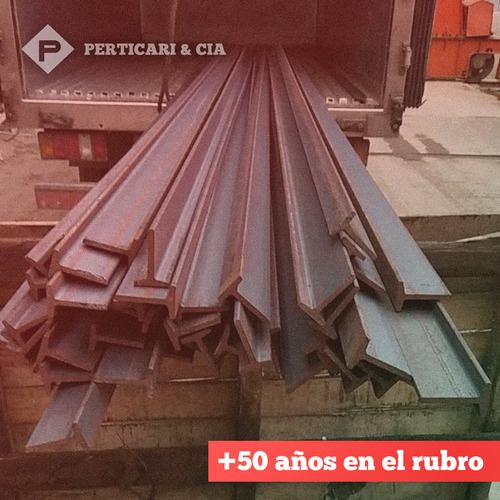 Perfil T Hierro T | 1 1/4 X 3/16 (31.7 X 4.8mm) 6m Perticari