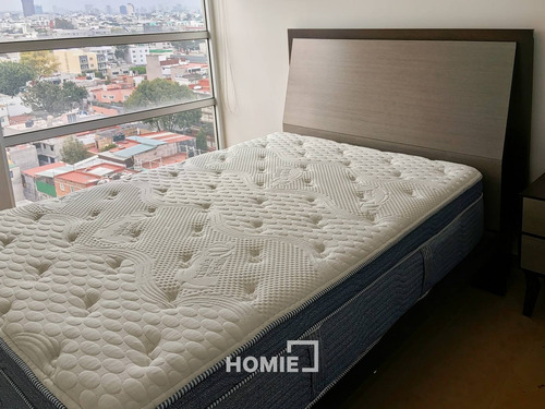 Imagen 5 de 12 de Exclusivo Departamento Amueblado En Narvarte Oriente, 24486