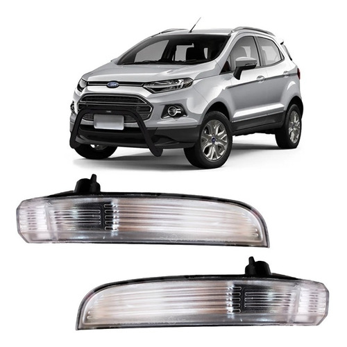 Juego Faros De Giro Espejos P/ Ford Ecosport 2013 2014 2015