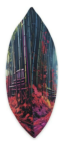 Almohada Multicolor Arte Glitch De Bamboo - Diseño Único