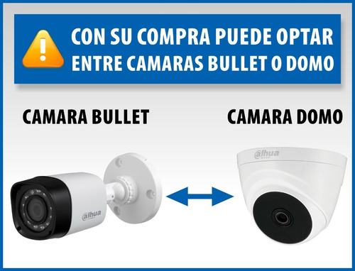 Imagen 7 de 9 de Kit Seguridad Dahua Full Hd Dvr 4 + Disco 1tb Instalado + 4 Camaras Infrarrojas Exterior O Domos + Ip Cctv M3k