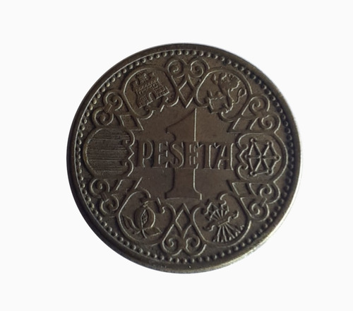 Moneda Española 1944 1 Peseta