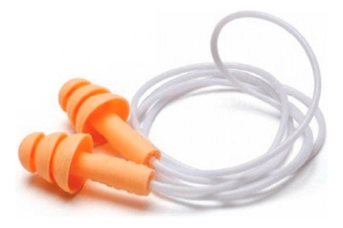 Protetor Auditivo Auricular Laranja Da 3m Plus Com Ca 5745