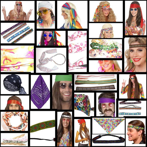Imagen 4 de 9 de Tanda Cotillon Retro Años 70s 80s- Disco Hippie Premium