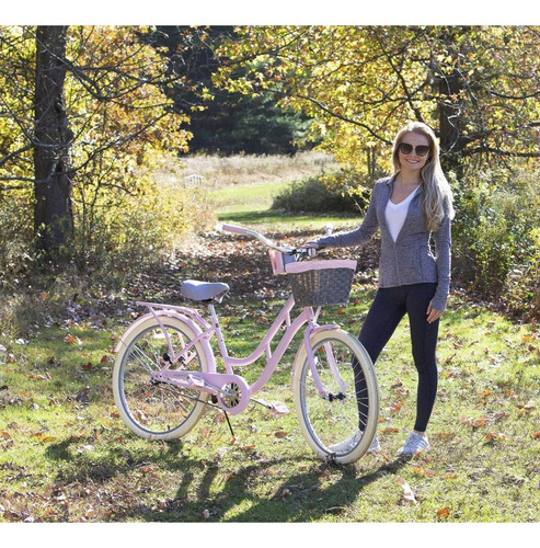 Imagen 6 de 7 de Bicicleta Kent 26 In. Charleston Ladies Cruiser Bike Pink