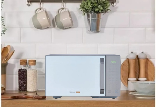 Horno De Microondas 1.1 Pies Cu. Con Grill Midea Mmdxg11s2mg