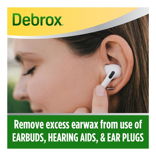 Caídas De Eliminación De Cera Para La Oreja Debrox, De Cera