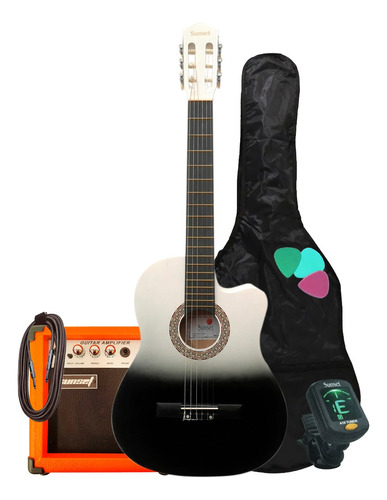 Guitarra Electrocriolla  Eq 4 Bdas/ampli/afinador/accesorios
