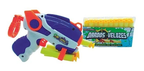 Imagem 2 de 3 de Jogo Monstros Ao Ataque Lançador Estilo Nerf Brinquedo Tam M
