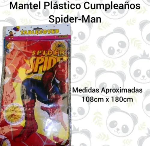 comprar Mantel Plástico Decoración Fiesta Cumpleaños Spiderman
