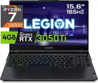 Lenovo Legion 5 Ryzen 7-5800h 16gb 512ssd Rtx 3050ti 15.6'