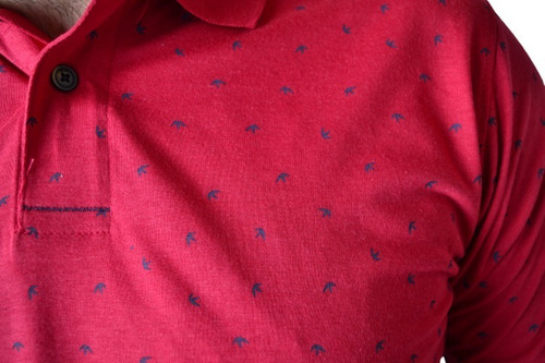 Imagen 3 de 10 de Chomba Estampada Remera Hombre The Big Shop