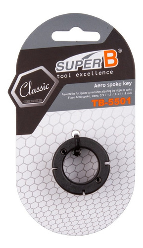 Imagem 2 de 7 de Chave Super B Para Segurar Raios Bike Trifilados Tb-5501