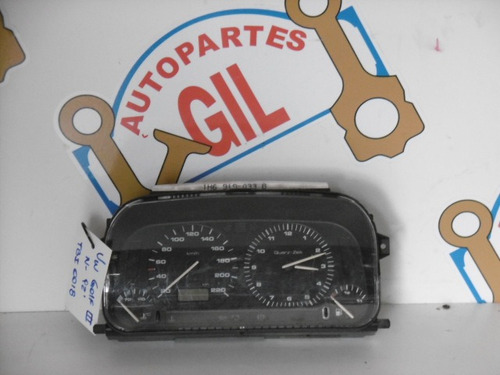 Tablero De Instrumentos Volkswagen Golf 3 - Nafta 1992