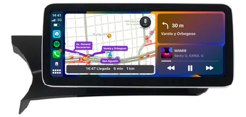 Mercedes Benz Clase C 2011 - 2014 Pantalla Navitech Carplay