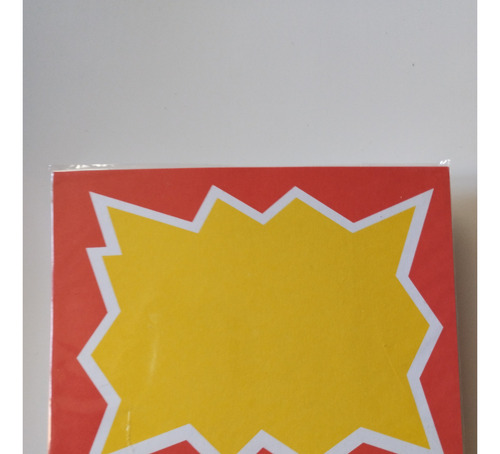 Cartel Cartulina Para Precios. 27 X 38 Cm. 10 Unidades