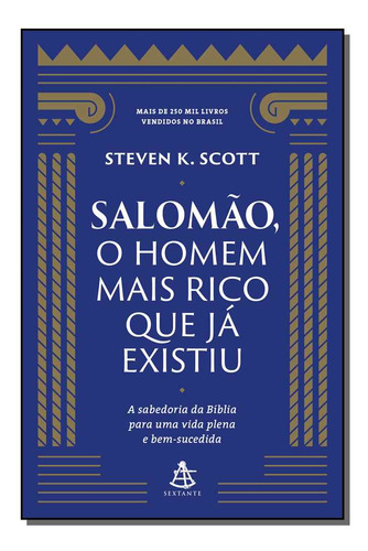 Libro Salomao O Homem Mais Rico Que Ja Existiu De Scott Stev