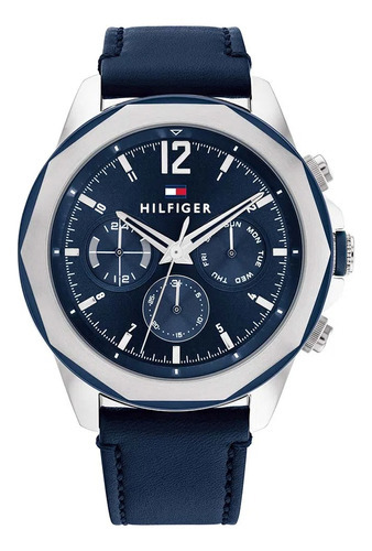 Reloj Tommy Hilfiger 1792063 Pulso Cuero Caballero Original