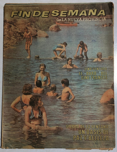 Revista Fin De Semana N° 121 Lino Ventura Marzo 1980