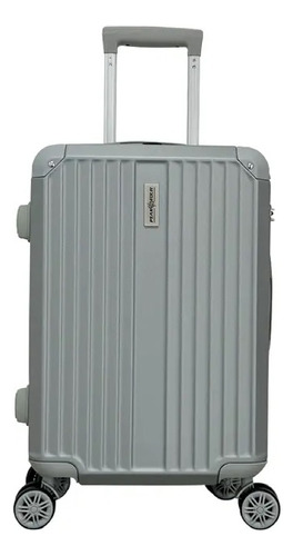Maleta De 20 Pulgadas Rigida Peak Tour Mod Palomares Plata